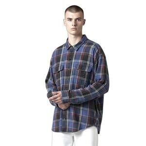 POLO Ralph Lauren Men's Size 3XB Plaid Button Up Shirt Casual Twill Long Sleeves